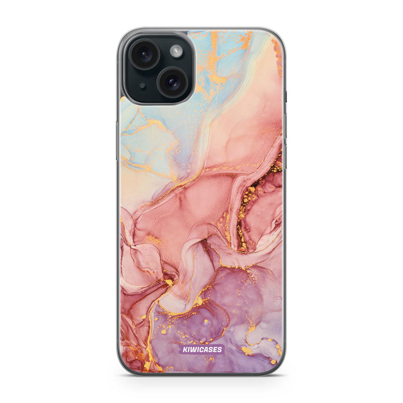 Pastel Marble - iPhone 15 Plus
