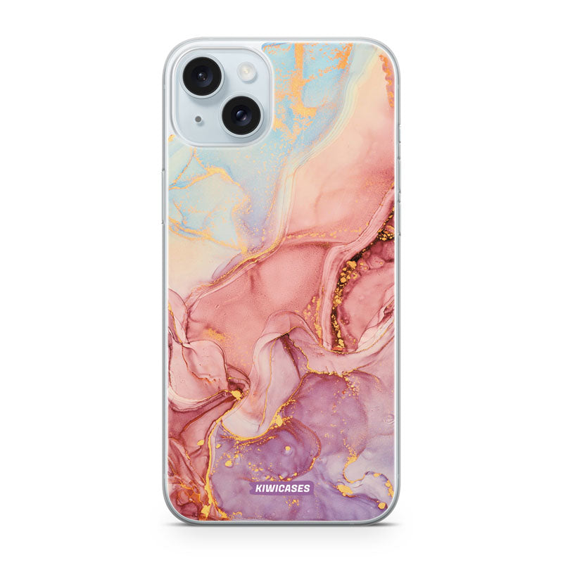 Pastel Marble - iPhone 15 Plus