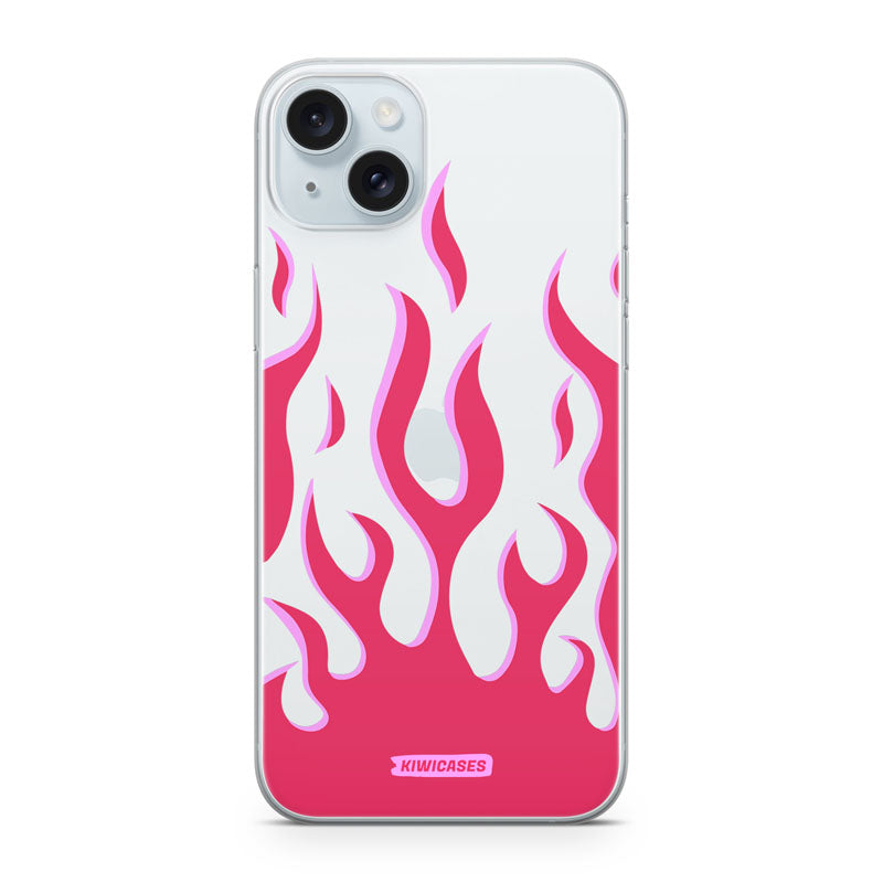 Pink Fire Flames