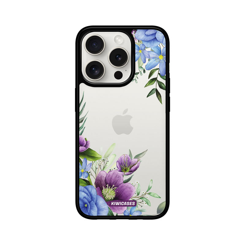 Blue and Purple Daisies