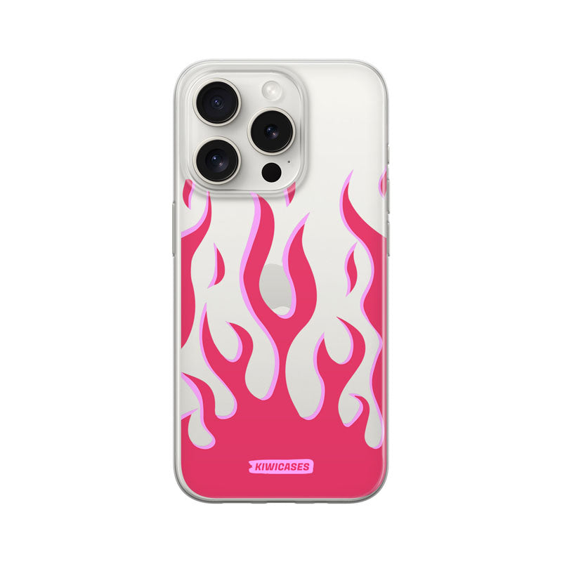 Pink Fire Flames