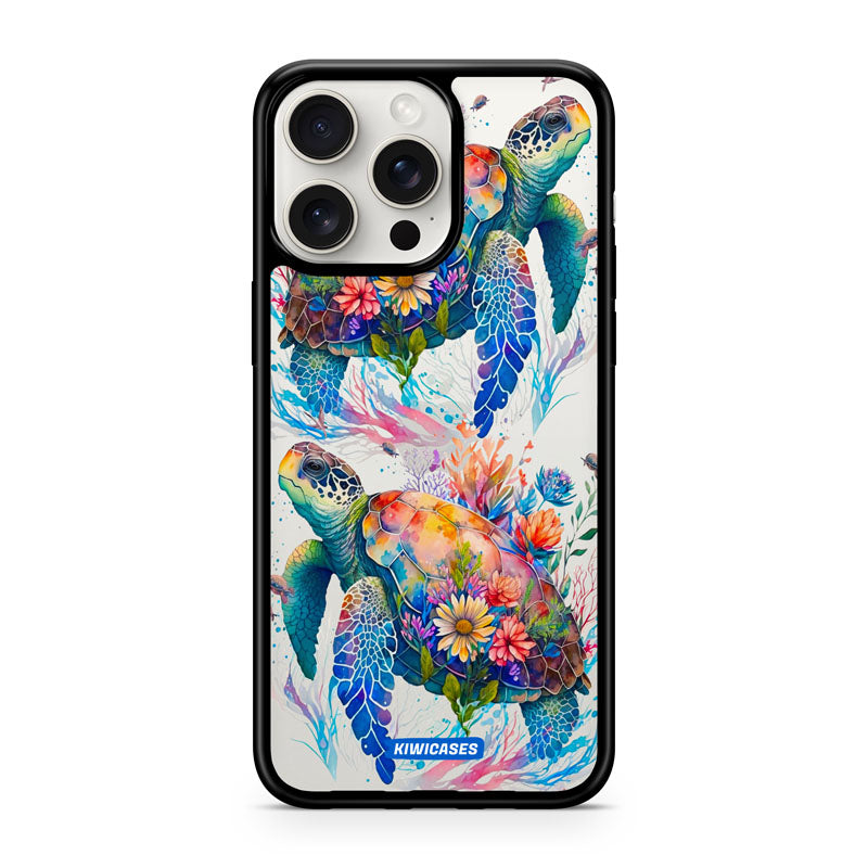 Floral Turtles