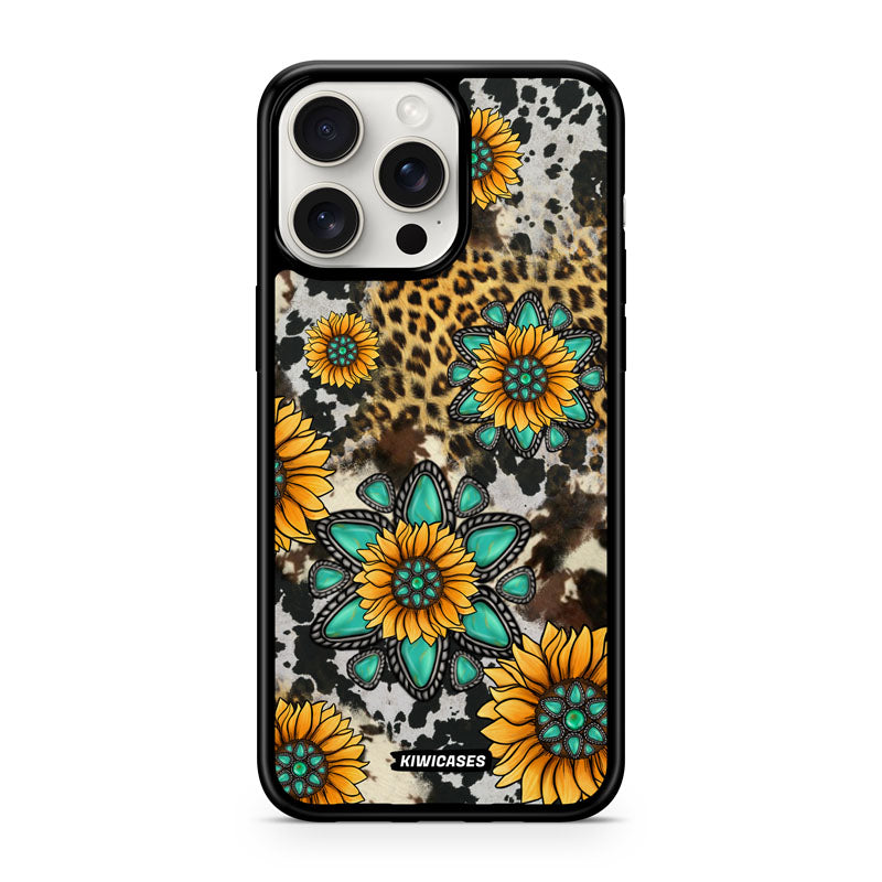 Gemstones and Sunflowers