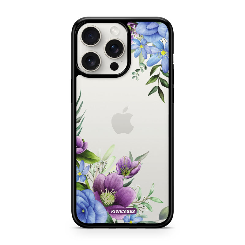 Blue and Purple Daisies