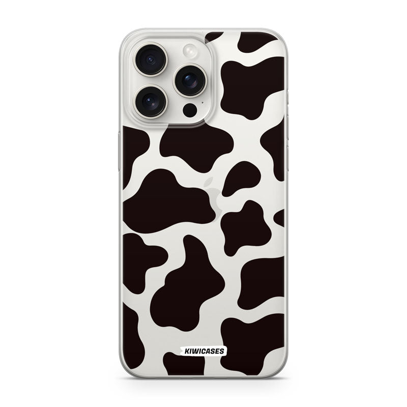 Cow Print in Black