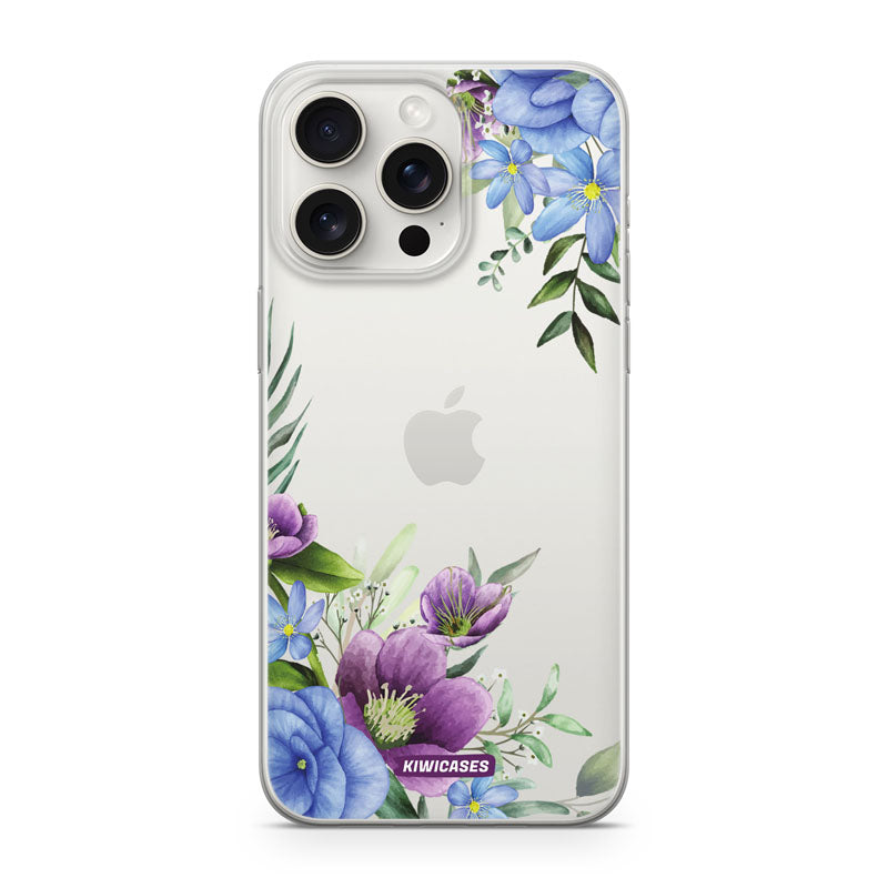 Blue and Purple Daisies