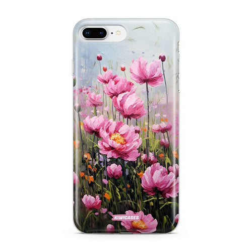 Painted Pink Peonies