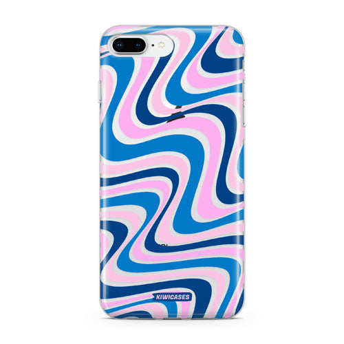 Wavey Blue Pink