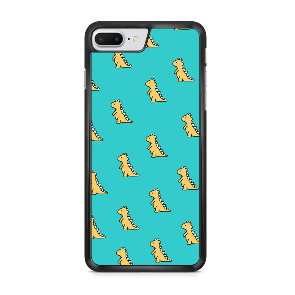 Aqua Dinosaur Phone Case - iPhone 6/7/8 Plus - Phone Case
