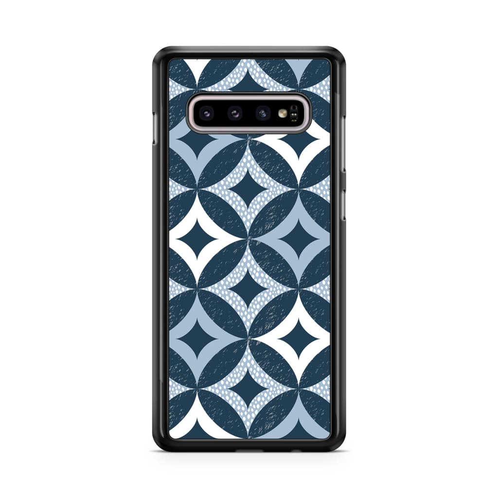 Aquamarine Tiled Phone Case - Galaxy S10 - Phone Case