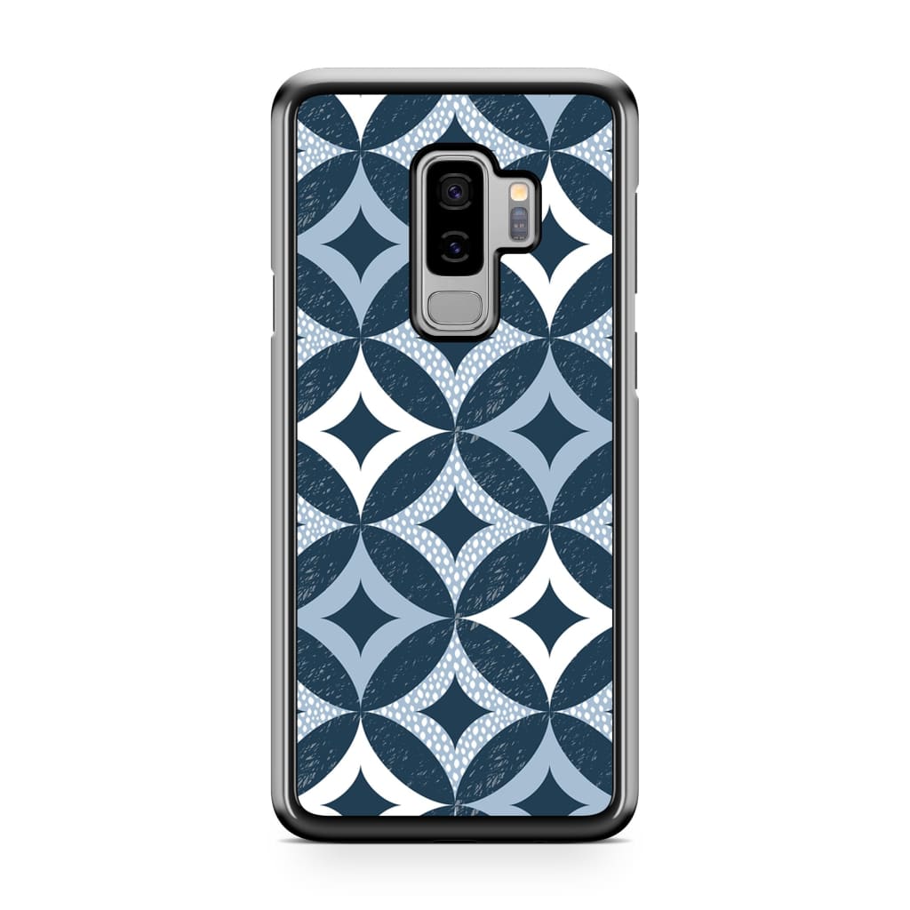 Aquamarine Tiled Phone Case - Galaxy S9 Plus - Phone Case