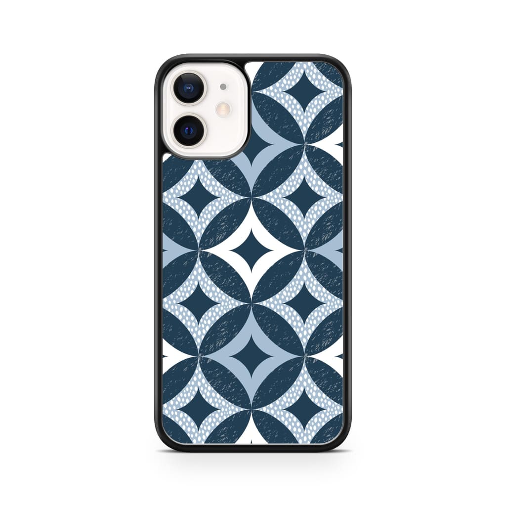 Aquamarine Tiled Phone Case - iPhone 12 Mini - Phone Case