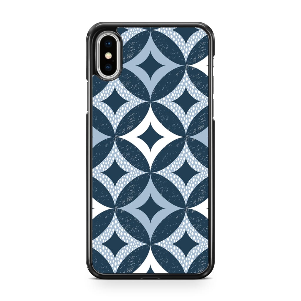 Aquamarine Tiled Phone Case - iPhone XS Max - Phone Case