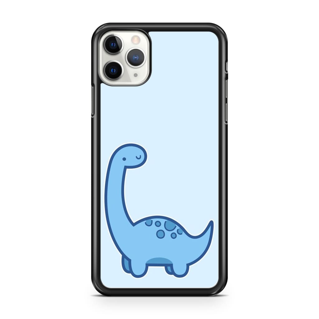 Baby Blue Dinosaur Phone Case - iPhone 11 Pro Max - Phone