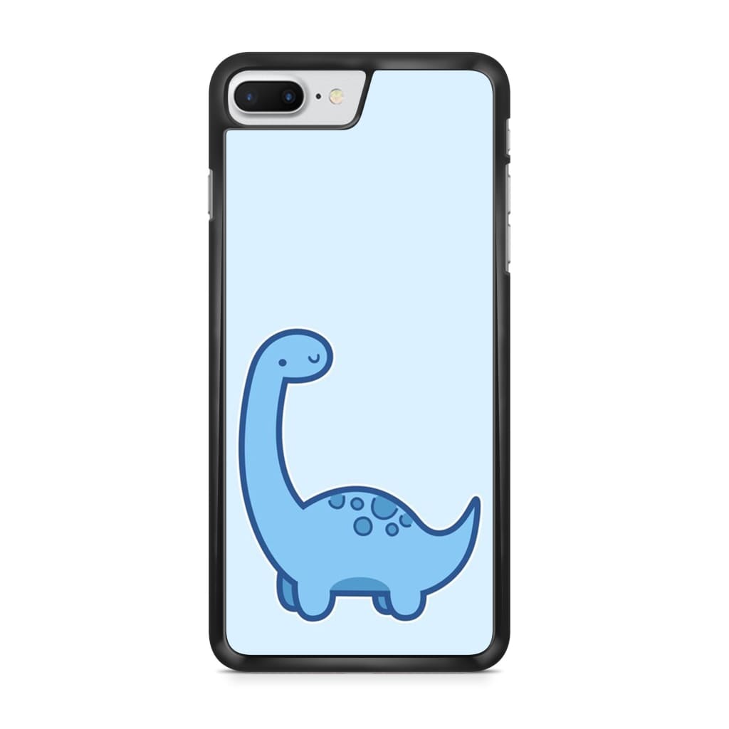 Baby Blue Dinosaur Phone Case - iPhone 6/7/8 Plus - Phone