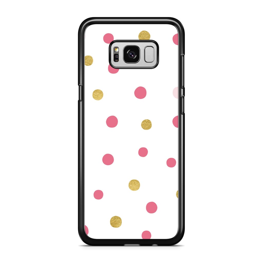 Blond Polka Phone Case - Galaxy S8 Plus - Phone Case