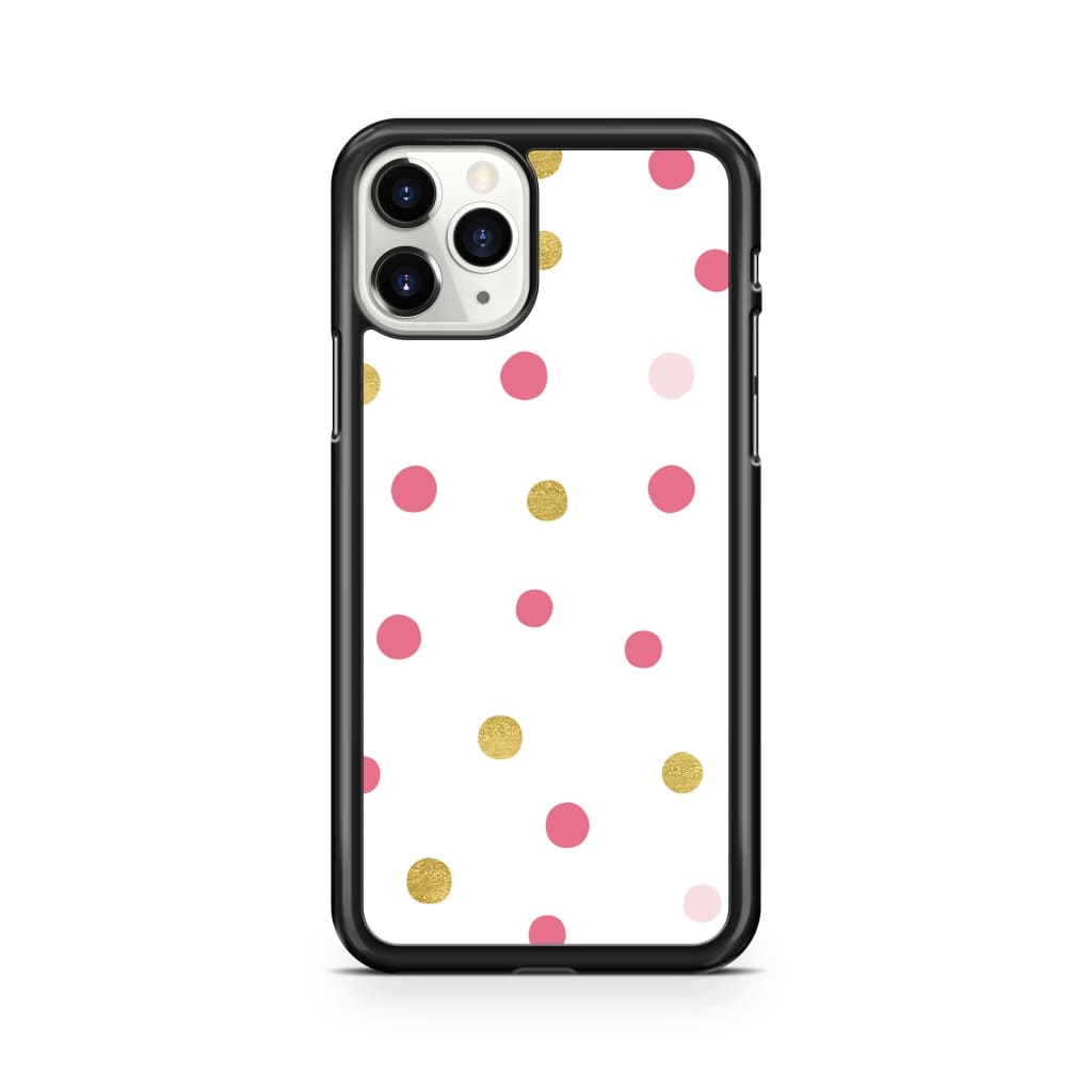 Blond Polka Phone Case - iPhone 11 Pro - Phone Case