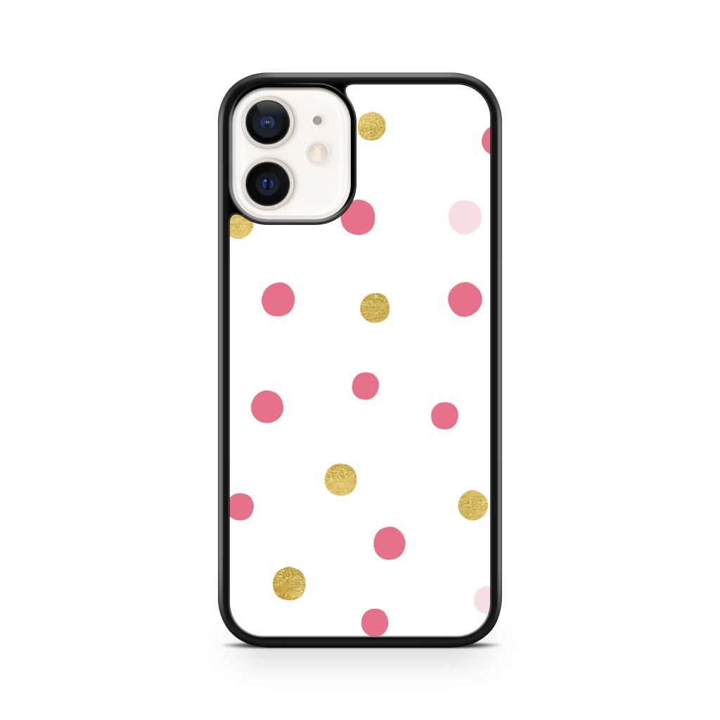 Blond Polka Phone Case - iPhone 12/12 Pro - Phone Case