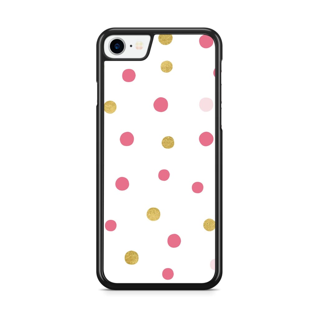 Blond Polka Phone Case - iPhone SE/6/7/8 - Phone Case