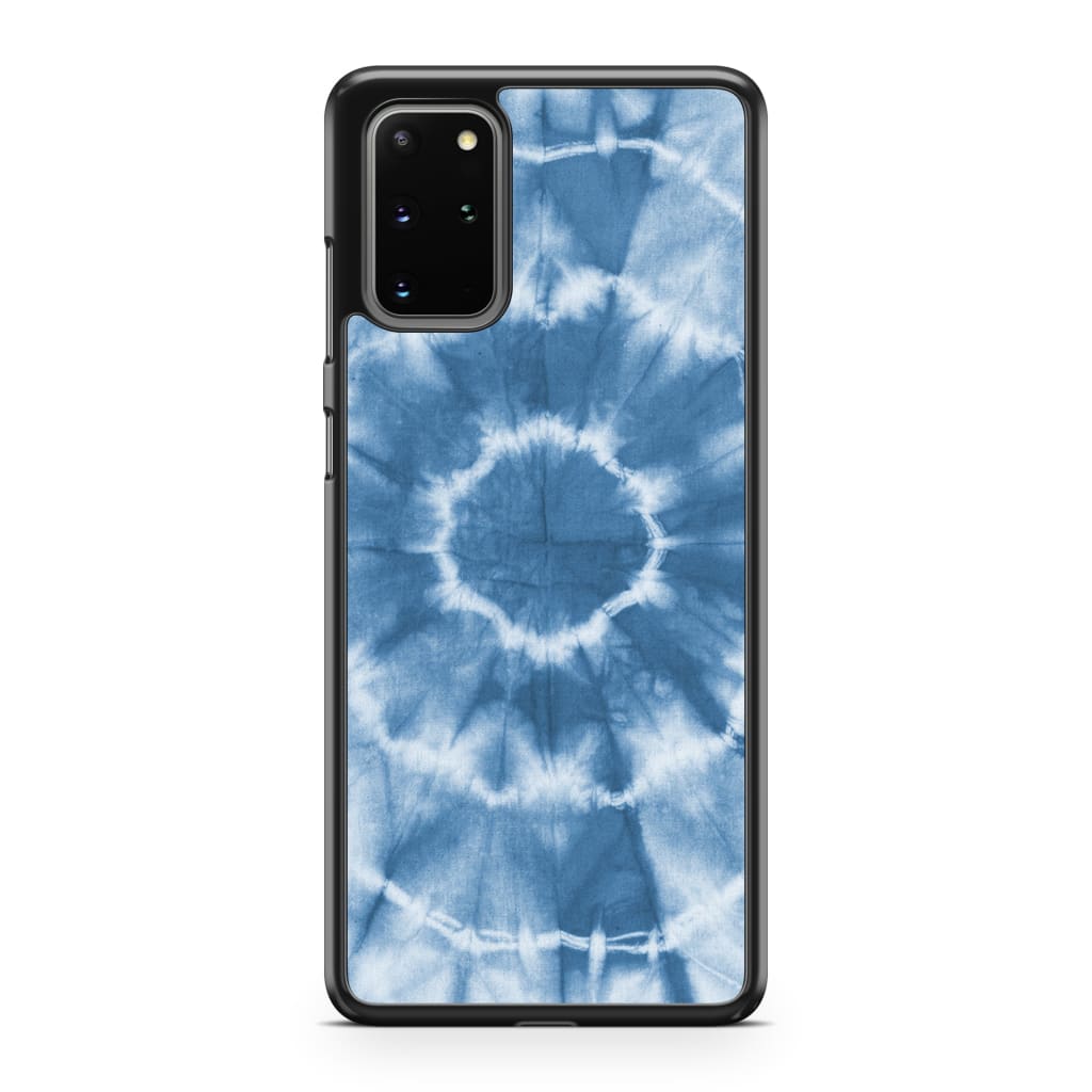Blue Tie Dye Phone Case - Galaxy S20 Plus - Phone Case