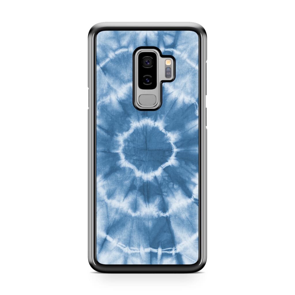 Blue Tie Dye Phone Case - Galaxy S9 Plus - Phone Case