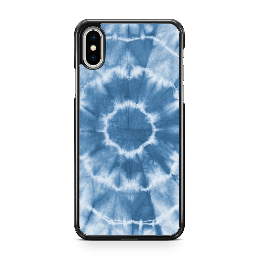 Blue Tie Dye Phone Case - iPhone XS Max - Phone Case