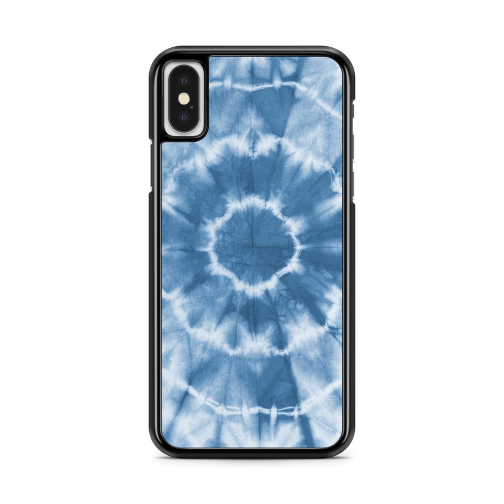 Blue Tie Dye Phone Case - iPhone X/XS - Phone Case