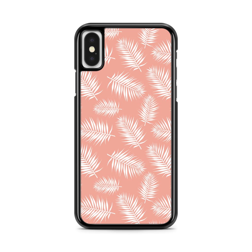 Blushing Leaves Phone Case - iPhone X/XS - Phone Case