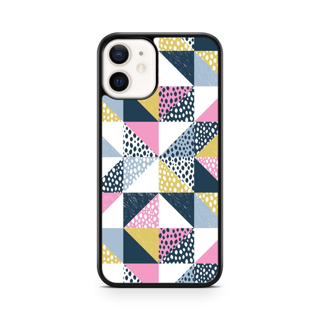 Boho Checkers Phone Case - iPhone 12/12 Pro - Phone Case