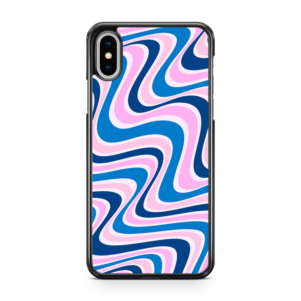 Candycane Retro Waves Phone Case - iPhone XS Max - Phone