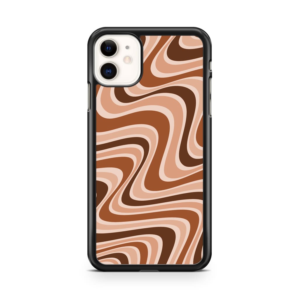 Coffee Retro Waves Phone Case - iPhone 11 - Phone Case