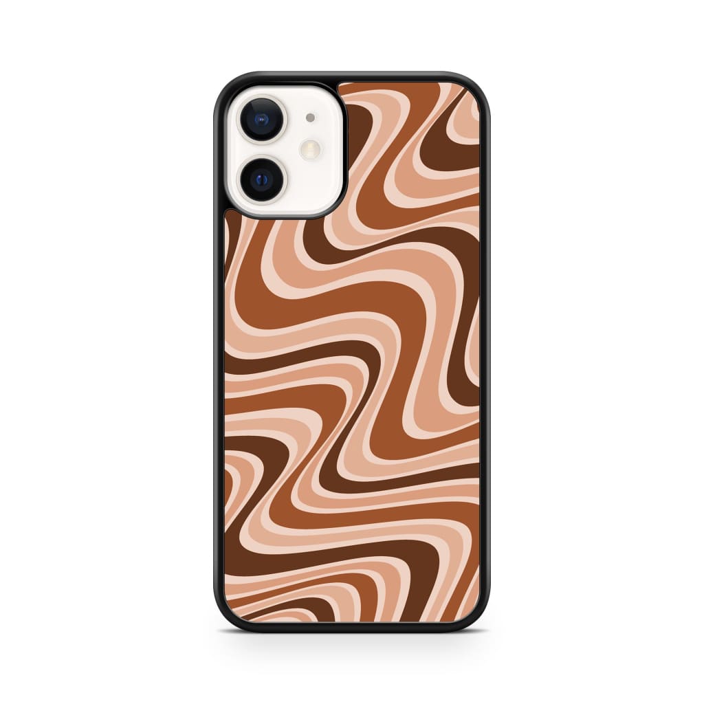 Coffee Retro Waves Phone Case - iPhone 12/12 Pro - Phone