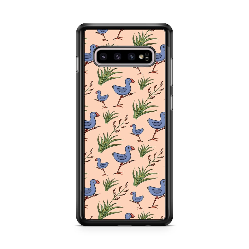 Crazy Pukeko Phone Case - Galaxy S10 - Phone Case