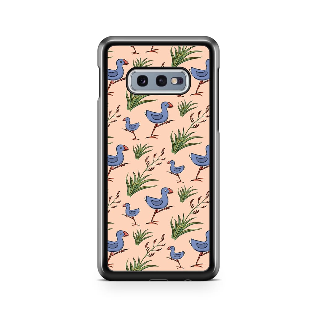 Crazy Pukeko Phone Case - Galaxy S10e - Phone Case