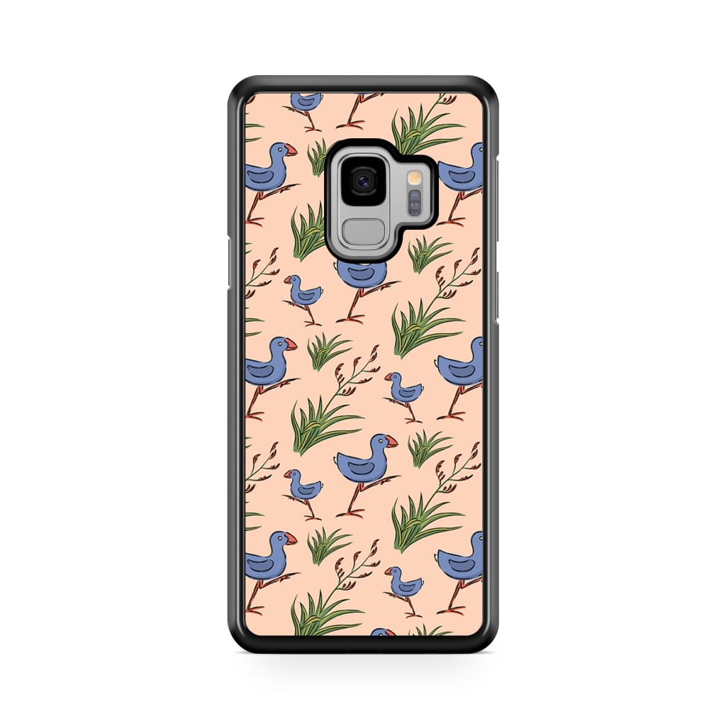 Crazy Pukeko Phone Case - Galaxy S9 - Phone Case