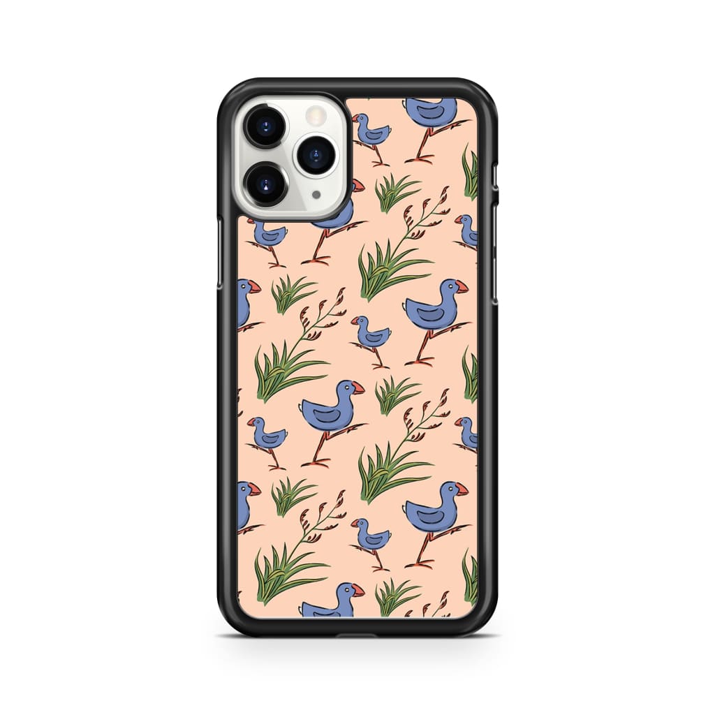 Crazy Pukeko Phone Case - iPhone 11 Pro - Phone Case