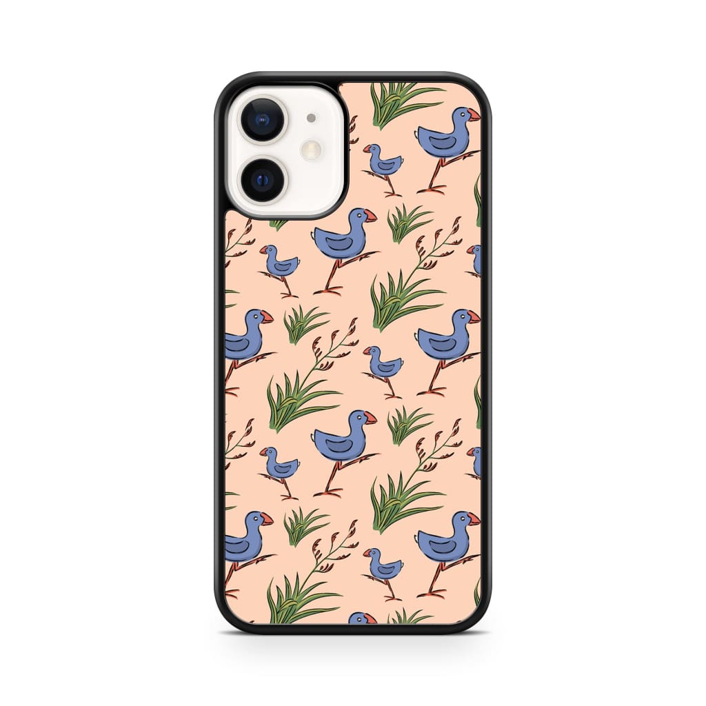 Crazy Pukeko Phone Case - iPhone 12/12 Pro - Phone Case