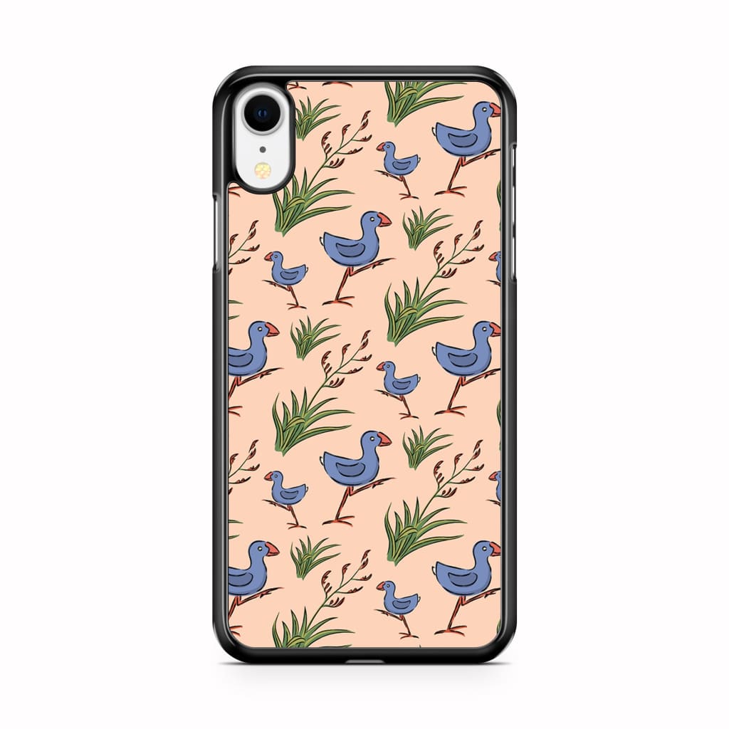 Crazy Pukeko Phone Case - iPhone XR - Phone Case