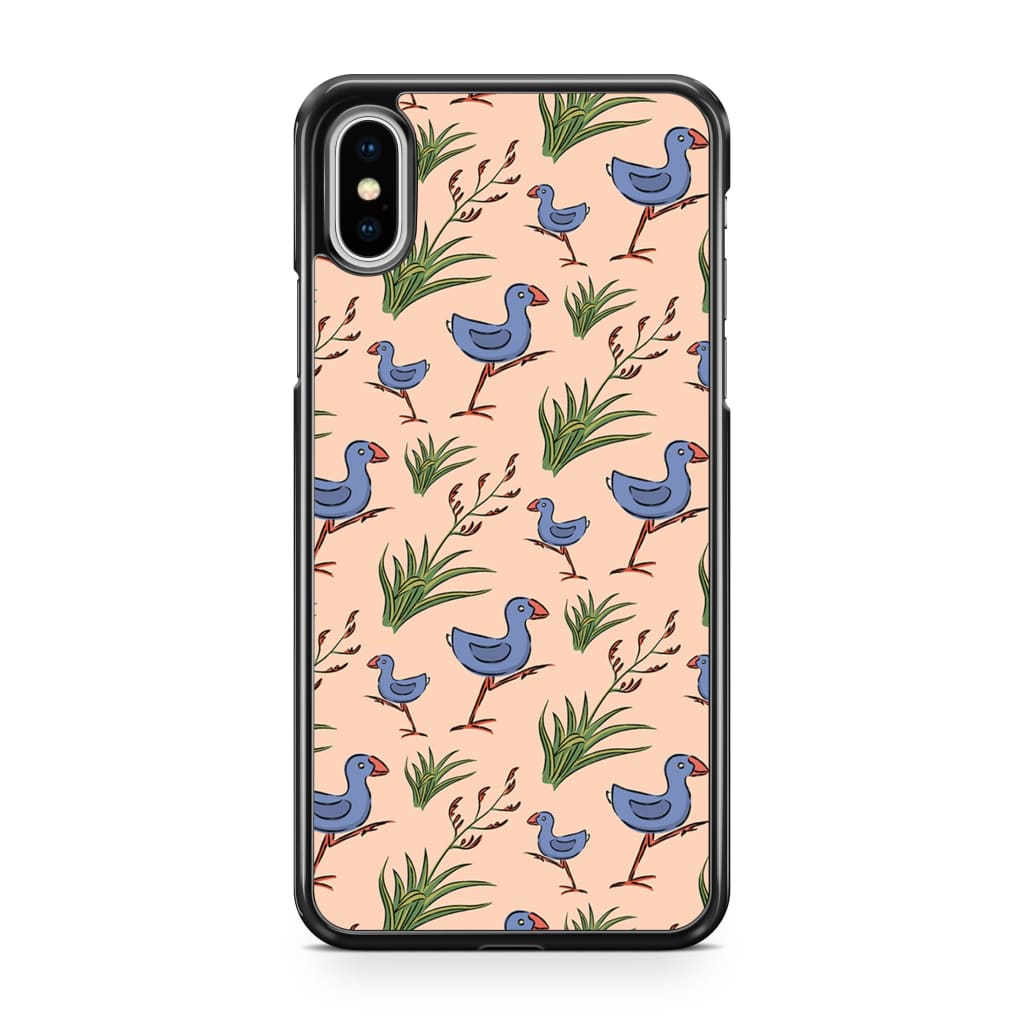 Crazy Pukeko Phone Case - iPhone XS Max - Phone Case