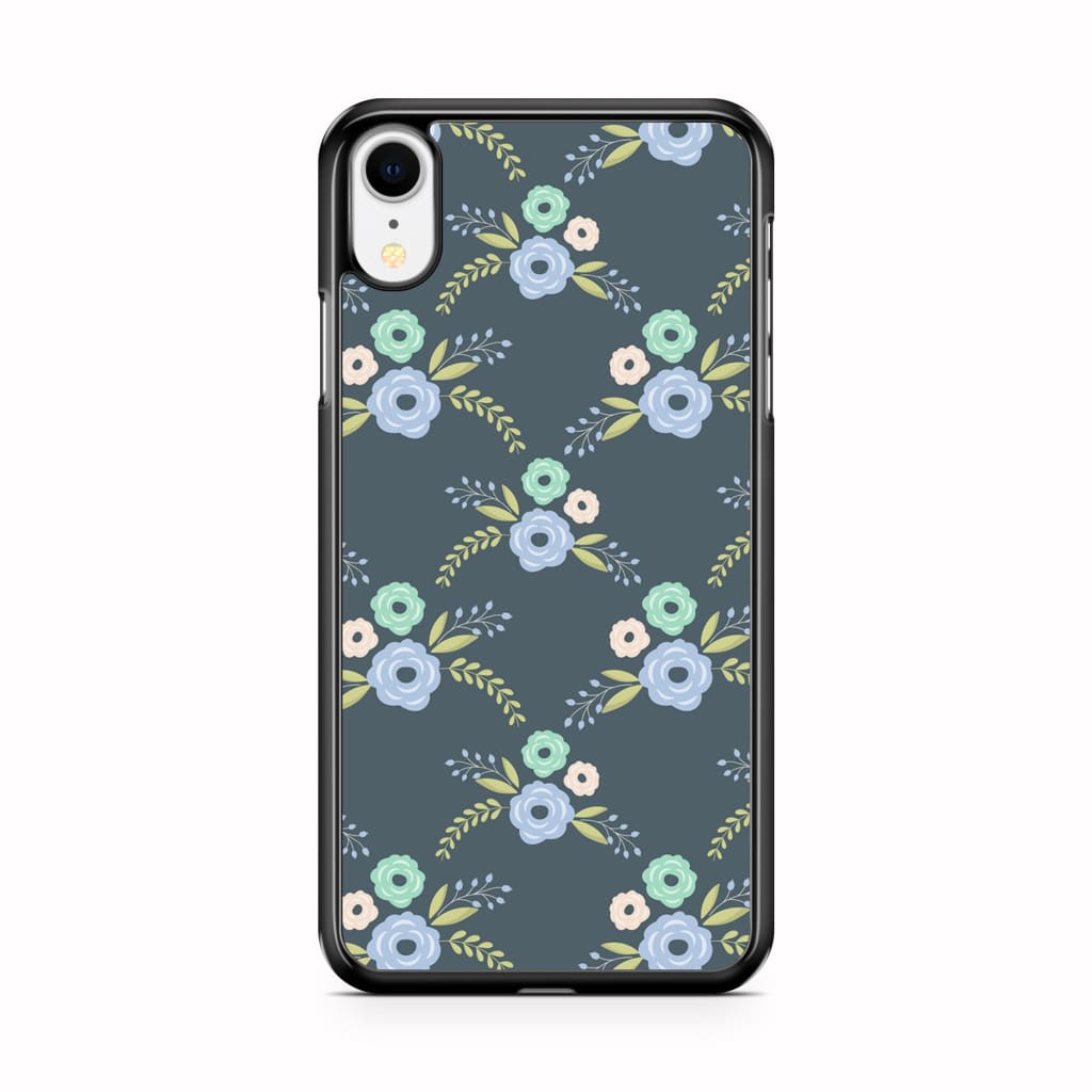 Kashan Floral Phone Case - iPhone XR - Phone Case