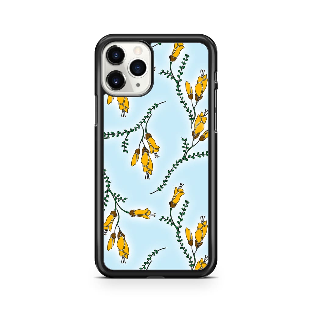 Kowhai Tree Phone Case - iPhone 11 Pro - Phone Case