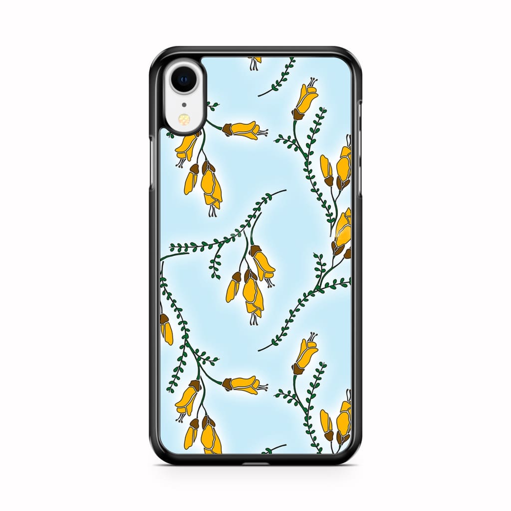 Kowhai Tree Phone Case - iPhone XR - Phone Case