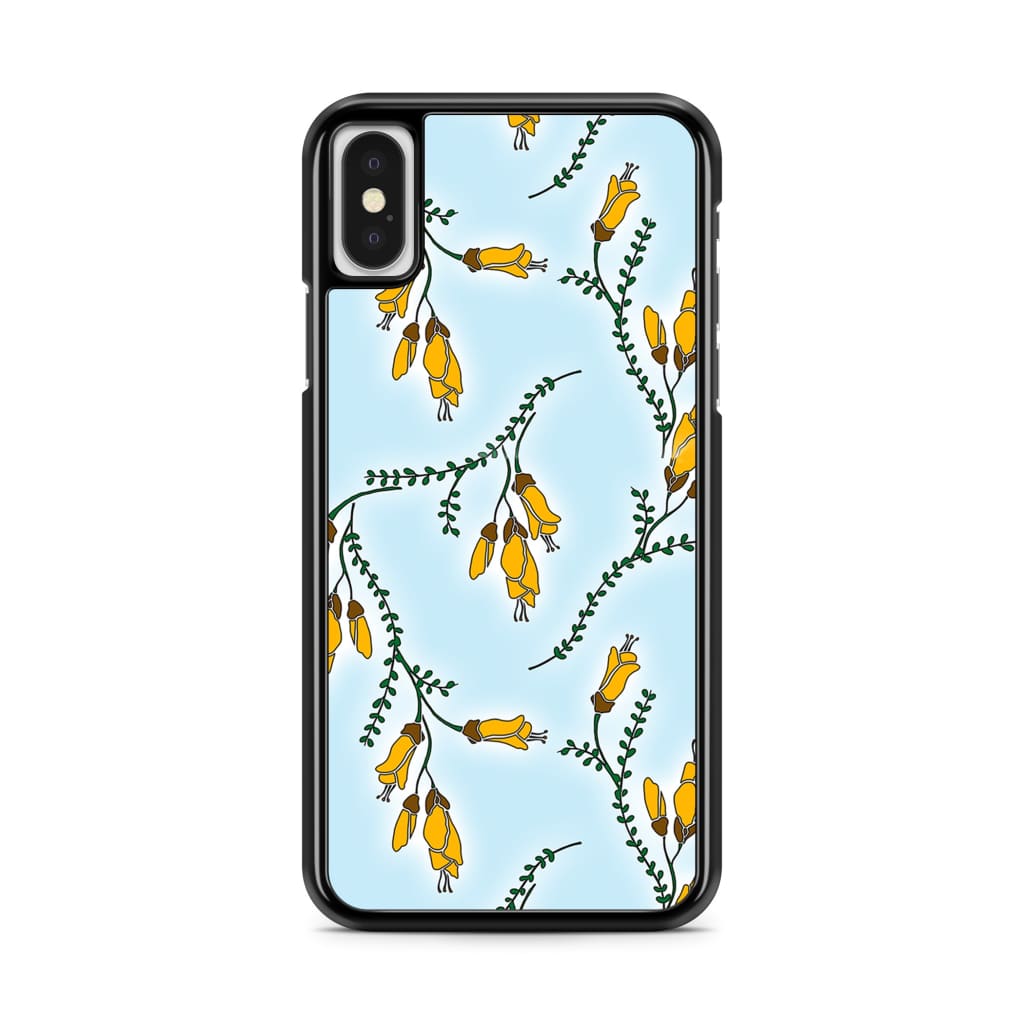Kowhai Tree Phone Case - iPhone X/XS - Phone Case