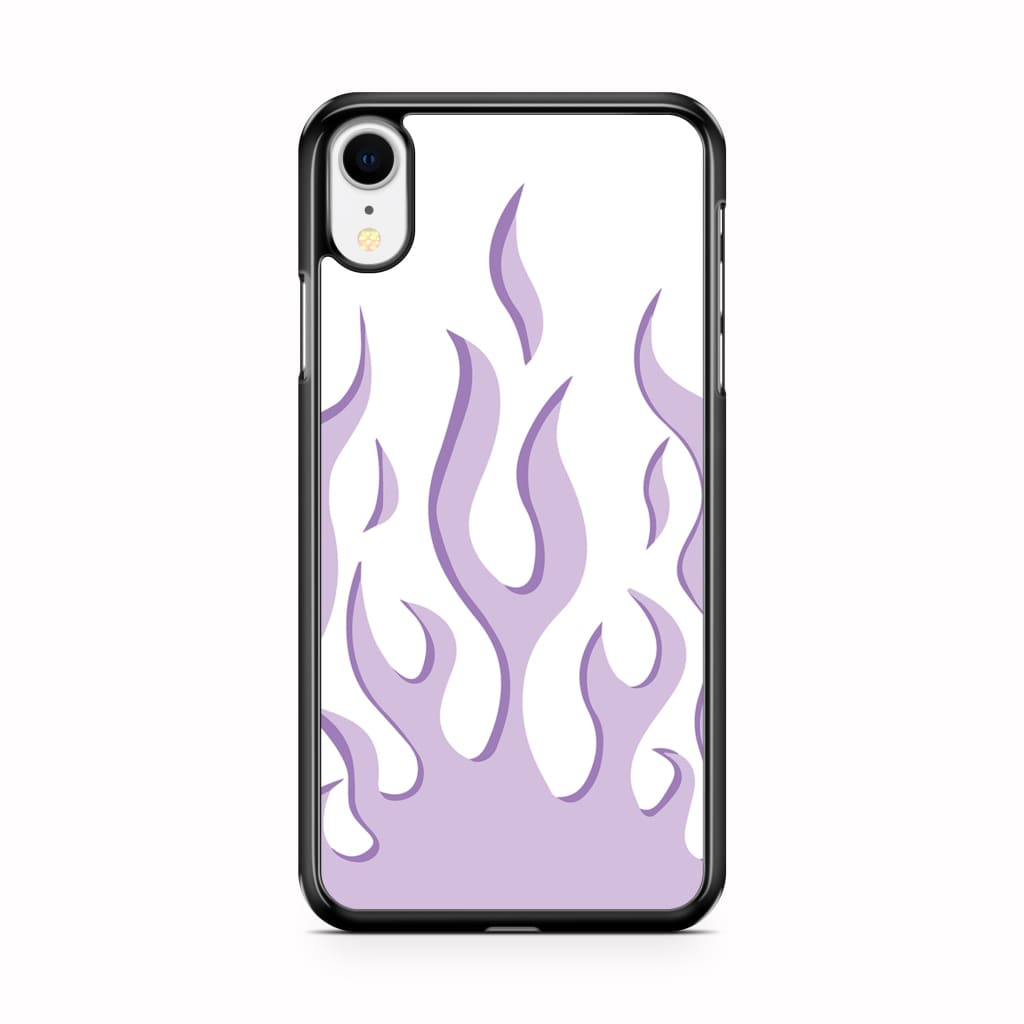 Lilac Flame Phone Case - iPhone XR - Phone Case