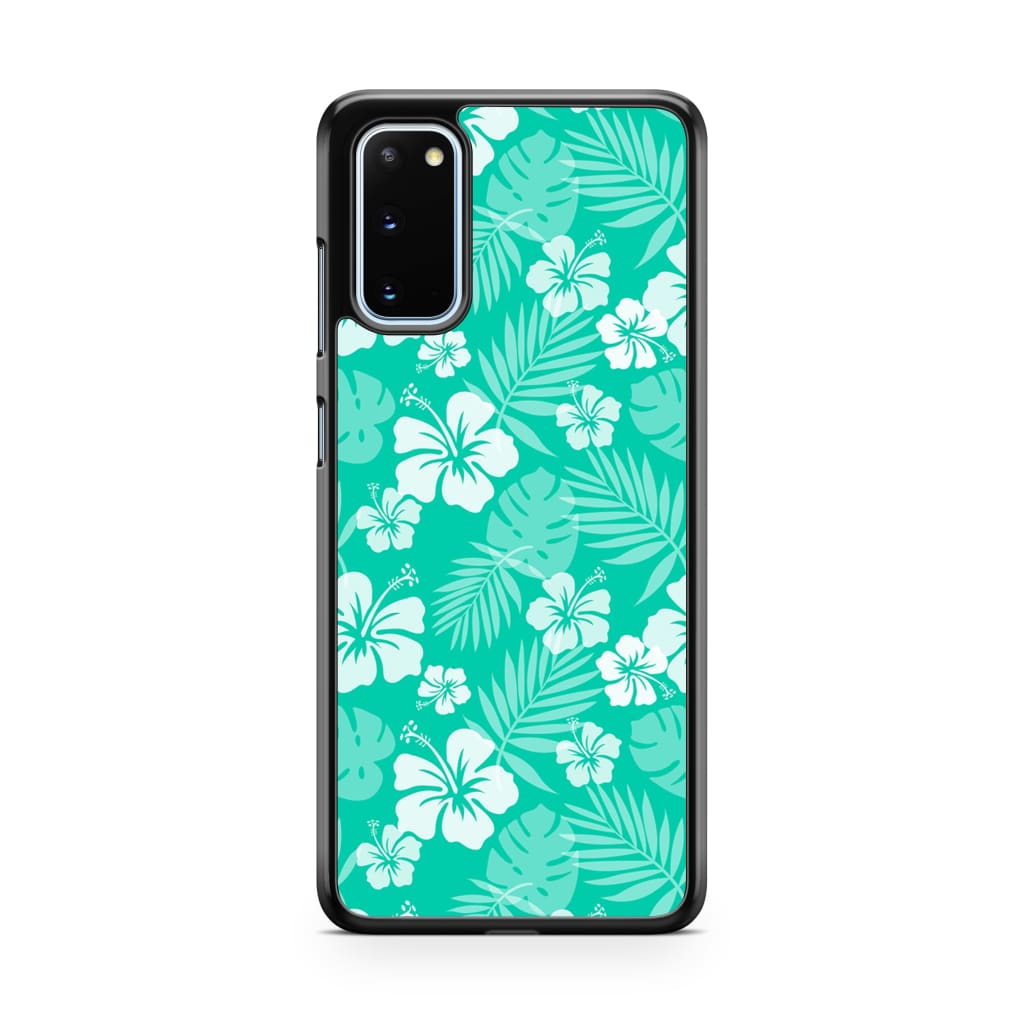 Matcha Hibiscus Phone Case - Galaxy S20 - Phone Case