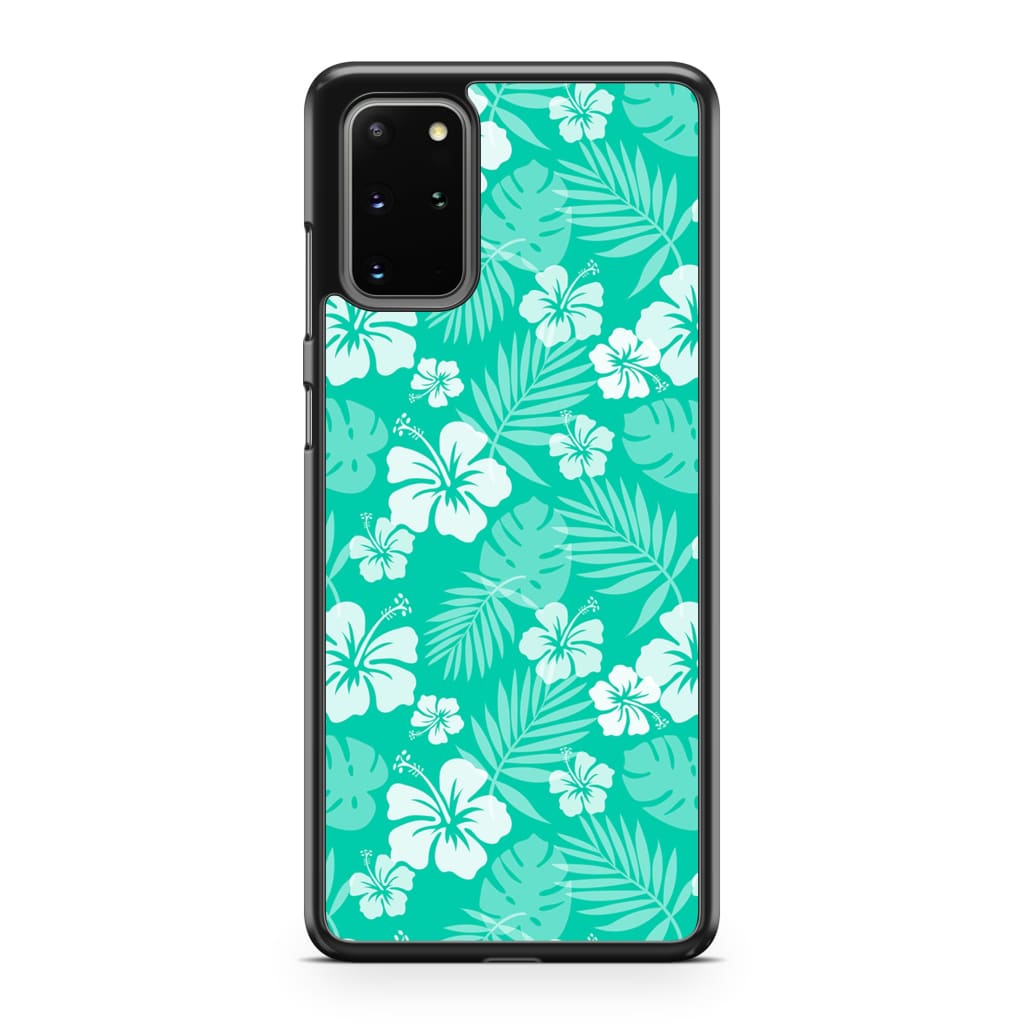 Matcha Hibiscus Phone Case - Galaxy S20 Plus - Phone Case