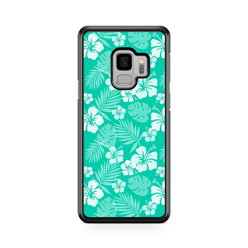 Matcha Hibiscus Phone Case - Galaxy S9 - Phone Case
