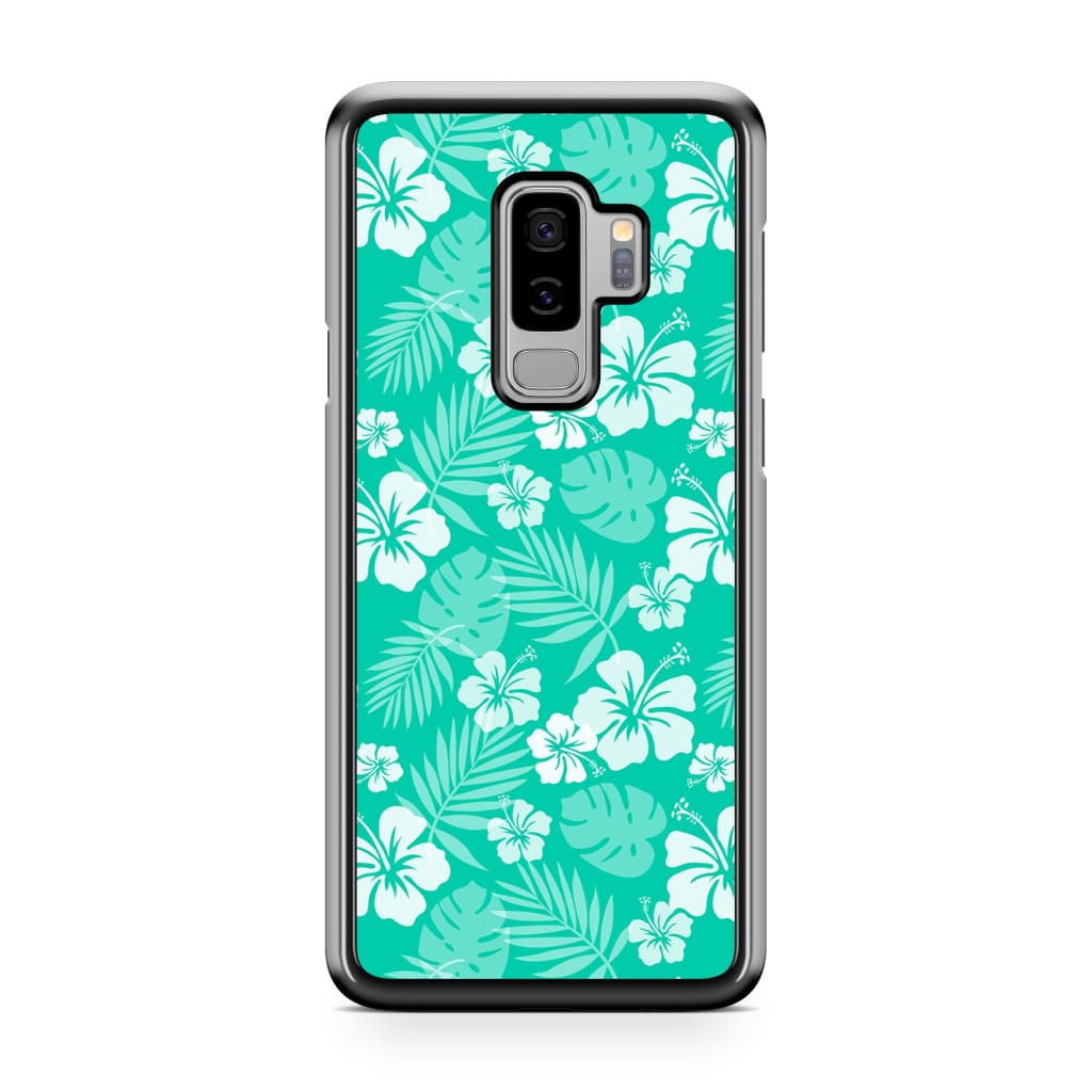 Matcha Hibiscus Phone Case - Galaxy S9 Plus - Phone Case