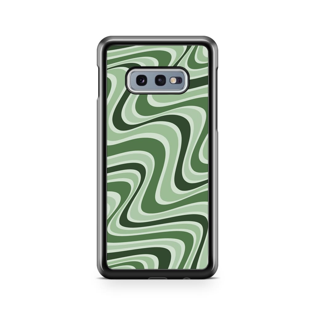 Matcha Retro Waves Phone Case - Galaxy S10e - Phone Case