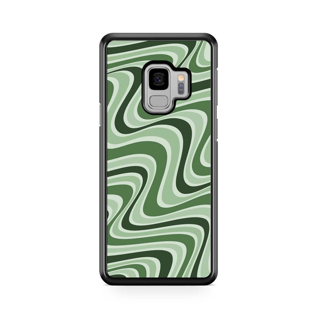 Matcha Retro Waves Phone Case - Galaxy S9 - Phone Case
